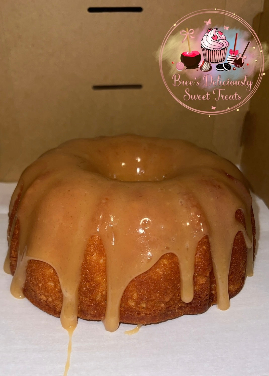 8in Caramel Pound Cake